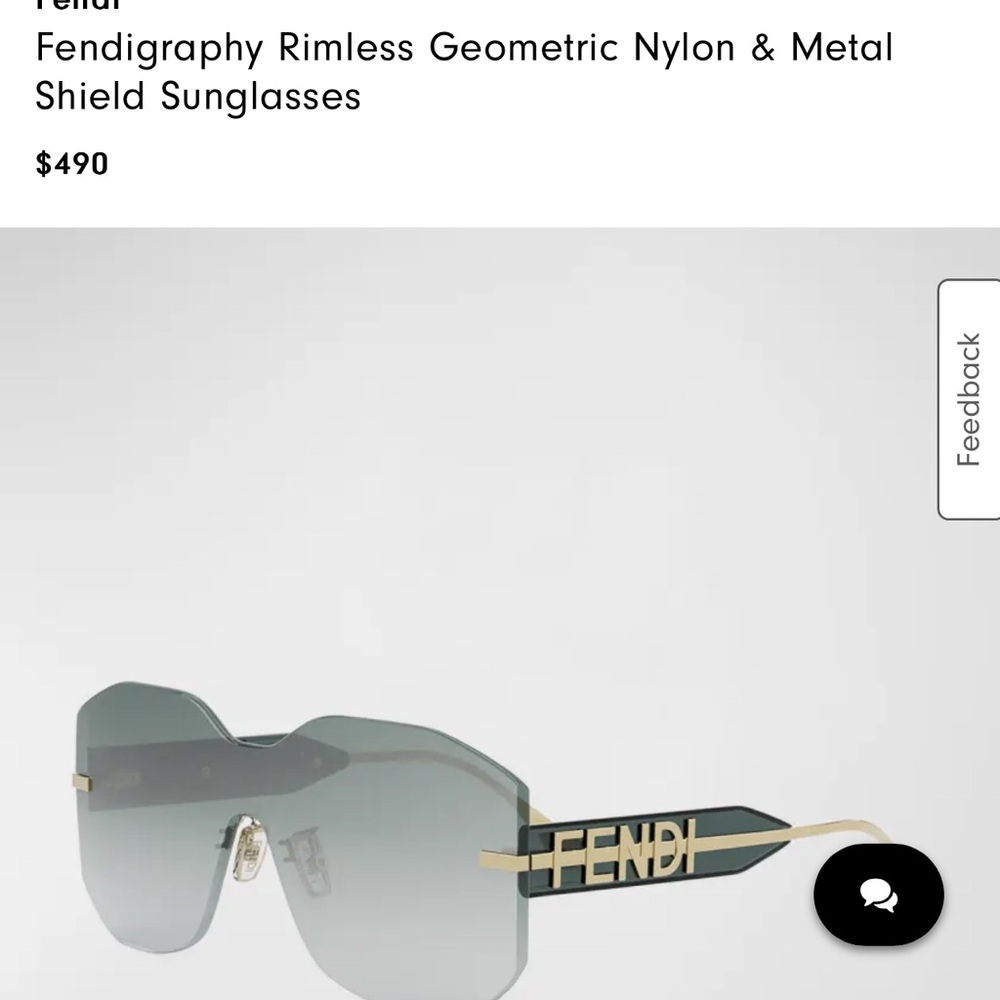 Fendi Fendigraphy Sunglasses